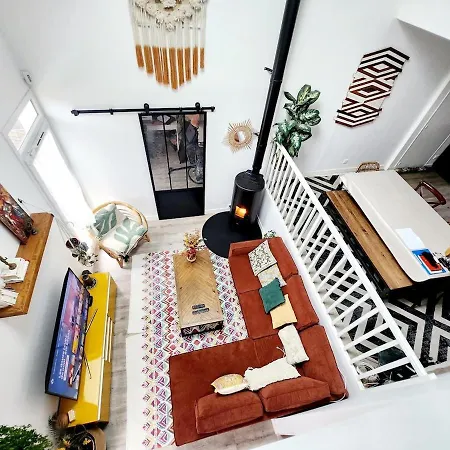Villa Maison Loft Avec Jardin Pour 6 Voyageurs Entre Paris Et Disneyland