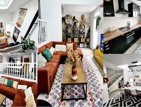 Villa Maison Loft Avec Jardin Pour 6 Voyageurs Entre Paris Et Disneyland Torcy (Seine-et-Marne)